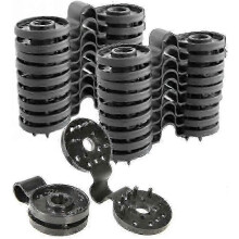 Anti-uv Treated Fixing Clips compatible with View Screen and Hail Net - External Net Fasteners Hooks, 50 Pack SZRH A-V