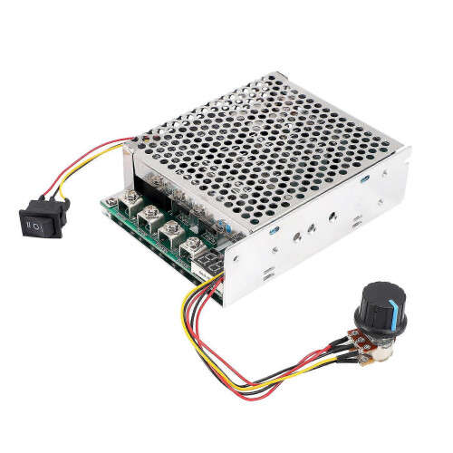 Dc 10-55v 100a 3000w Motor Speed Controller Reversible Pwm Control compatible withward And Reverse Controller SZRH A-V