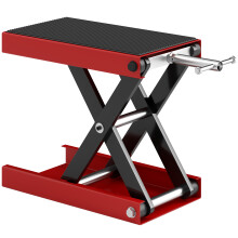 Plataforma Elevadora para Motocicleta Bicolor 41.5 x 23.5 x 37 cm