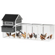 Gallinero Gris 347 x 160 x 150 cm
