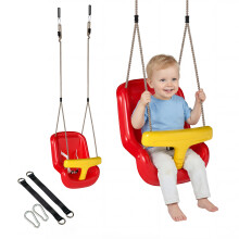 Columpio Infantil Rojo 28 x 36 x 180 cm