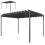 Outsunny Pérgola Gris 404 x 304 x 240 cm 1