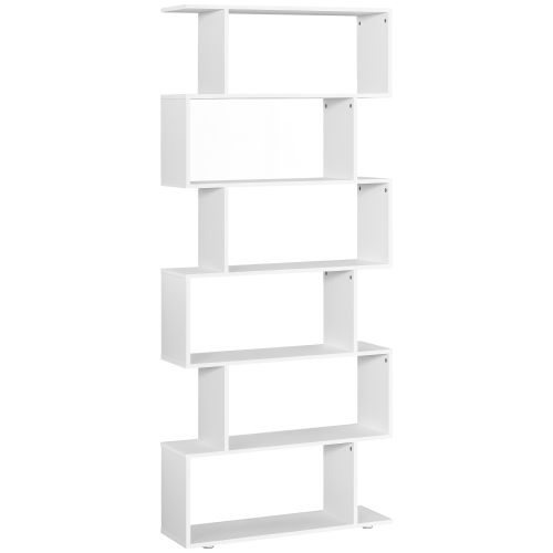 Homcom Estantería librería Blanco 80 x 24 x 191cm