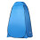 Outsunny Carpa para Ducha Azul 120 x 120 x 190 cm 1