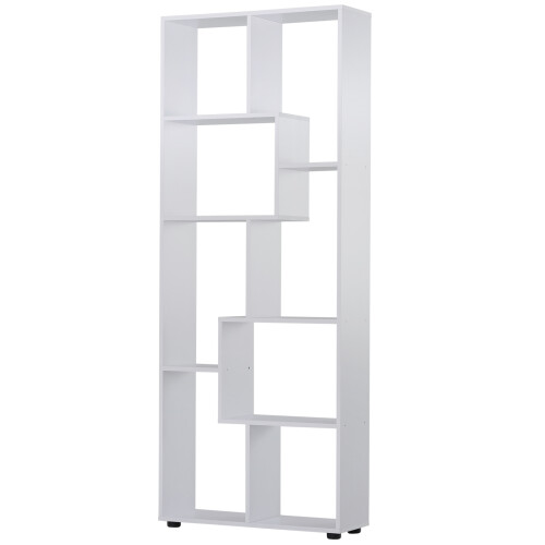 Homcom Estantería Blanco 70 x 24 x 178 cm