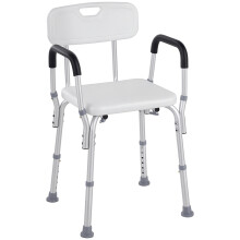 Silla para Ducha Blanco 51.5 x 51.5 x 84 cm