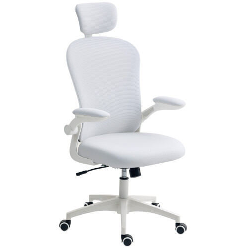 Vinsetto Silla de Oficina Blanco 62 x 64 x 120 cm