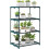 Outsunny Soporte para Planta Verde 67 x 49 x 105 cm 1