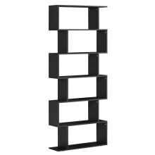 Estantería librería Negro 80 x 24 x 191 cm