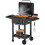 Outsunny Barbacoa de Carbón Negro 112 x 63 x 101.5 cm 1