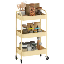 Carrito de Cocina Amarillo 45 x 30.6 x 79 cm