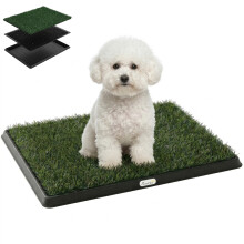 Inodoro para Perro Negro 63 x 50.5 x 3.5 cm