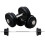 Homcom Set Pesas Mancuerna Negro Ø25 x 35 cm 1