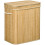 Homcom Cesto Ropa Sucia Marrón 54.2 x 35.2 x 59.5 cm 1