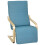 Homcom Butaca de Salón Azul 66.5 x 94 x 100 cm 1