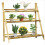 Outsunny Soporte para Planta Marrón 100 x 37 x 93 cm 1