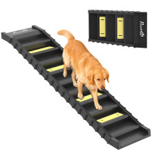 Rampa para Perro Negro 154 x 40 x 7.5 cm