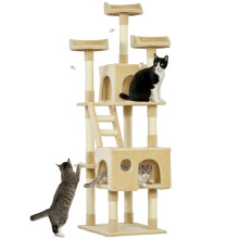 Árbol para Gato Beige 60 x 50 x 181cm