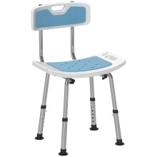 Silla de Ducha Azul 51.5 x 49.5 x 81 cm