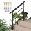 Outsunny Barandilla de Escalera Negro 95 x 5 x 98 cm 1