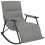 Homcom Silla Mecedora Negro 62 x 100 x 89 cm 1
