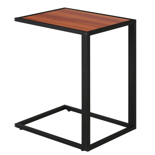Homcom Mesa Auxiliar Marrón 40.6 x 50.8 x 64.2 cm