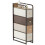 Homcom Cómoda de Tela Multicolor 20 x 47 x 84.5 cm 1