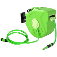 Carrete para Manguera Verde 47,5 x 15,5 x 35,5 cm