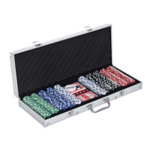 Maletín de Poker Multicolor 55.5 x 22 x 6.5 cm