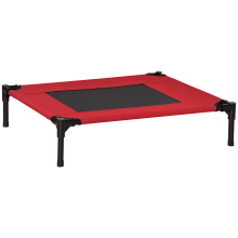 Cama Elevada para Perro Rojo 76 x 61 x 18 cm