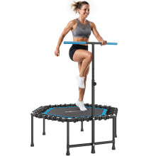 Trampolín de Fitness Azul 114 x 114 x 132 cm