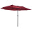 Outsunny Sombrilla Doble Rojo 455 x 265 x 238 cm 1