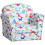 Homcom Sillón Infantil Multicolor 50 x 39 x 44 cm 1