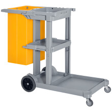 Carro Limpieza con Bolsa Bicolor 121 x 50.5 x 96.5 cm