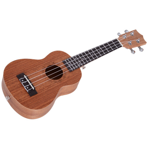 Homcom Ukelele 21 Pulgada Marrón 53 x 17,5 x 6,2cm