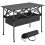 Outsunny Mesa de Camping Negro 93 x 55 x 68 cm 1