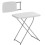 Outsunny Mesa de Camping Blanco 75 x 50 x 73.5 cm 1