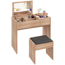 Mesa para Maquillaje Marrón 80 x 40 x 79 cm