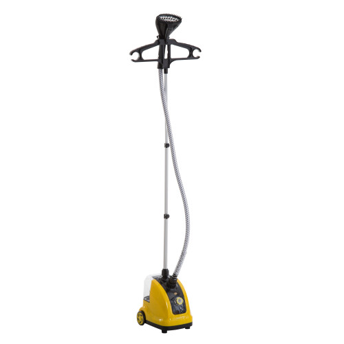 Homcom Plancha de Vapor Amarillo 26 x 21,5 x 146cm