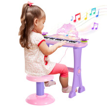 Teclado Electrónico Infantil Rosa 45 x 21 x 55cm