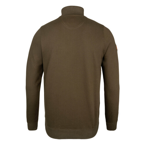 JACK PYKE Jack Pyke Men’s Half Zip Sweatshirt Dark Olive Large