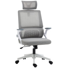 Silla de Oficina Gris 60 x 61 x 121.5 cm