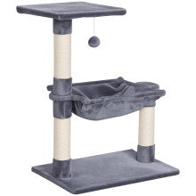 Árbol para Gato Gris 50 x 36 x 70 cm