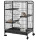 PawHut Jaula para Roedore Negro 61.5 x 44 x 95 cm 1