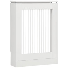 Cubierta de Radiador Blanco 60 x 18 x 84 cm