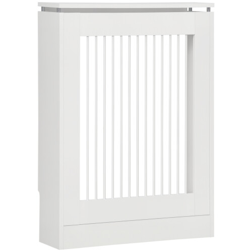 Homcom Cubierta de Radiador Blanco 60 x 18 x 84 cm
