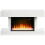 Homcom Chimenea Eléctrica Blanco 98 x 27 x 54.5 cm 1