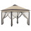 Outsunny Carpa Plegable Beige 330 x 330 x 290 cm 1