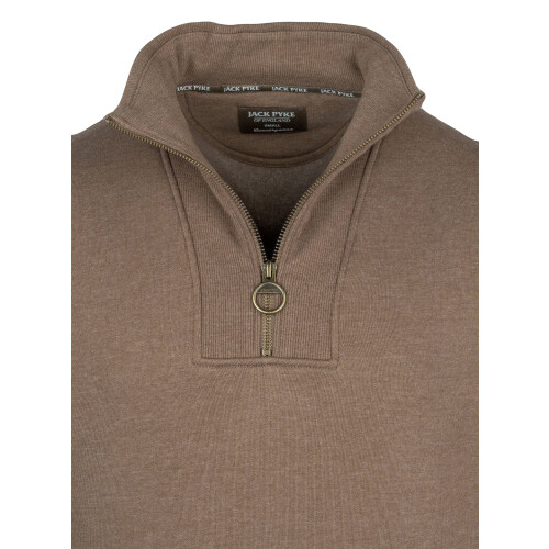 JACK PYKE Jack Pyke Men’s Half Zip Sweatshirt Barley 3X-Large
