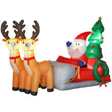 Hinchable de Navidad Multicolor 216 x 90 x 150 cm
